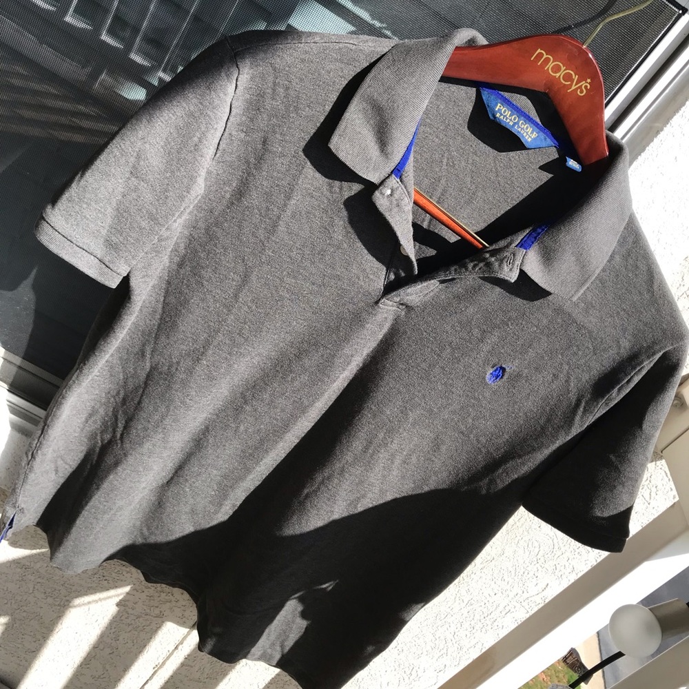POLO GOLF Ralph Lauren Men’s XL Gray Polo Shirt